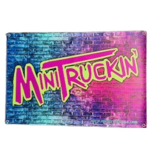 Mini Truckin' Banner