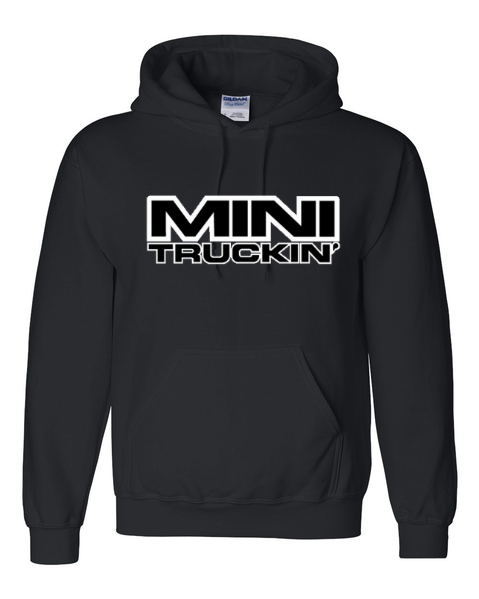 Mini Truckin' Black Hoodie