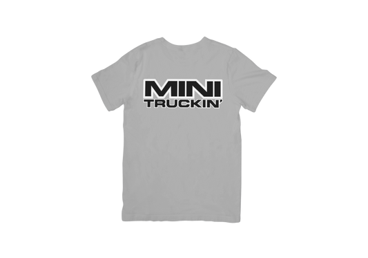 Mini Truckin' The Legend Lives On - Grey Shirt - Block Style